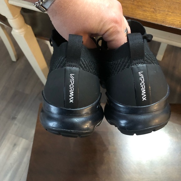 Mens Nike Air Vapormax Flyknit 3 Triple Black size 9.5 - Picture 7 of 12